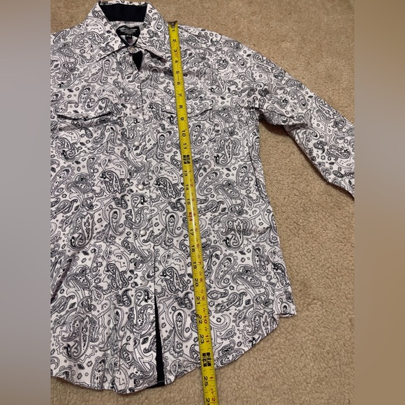 1901 Pearl snap button down Medium - Picture 7 of 7